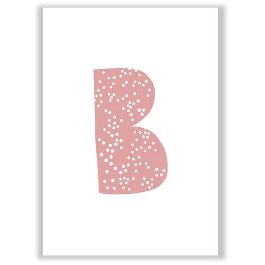 Pink Pastel Dream | Letter | freely selectable