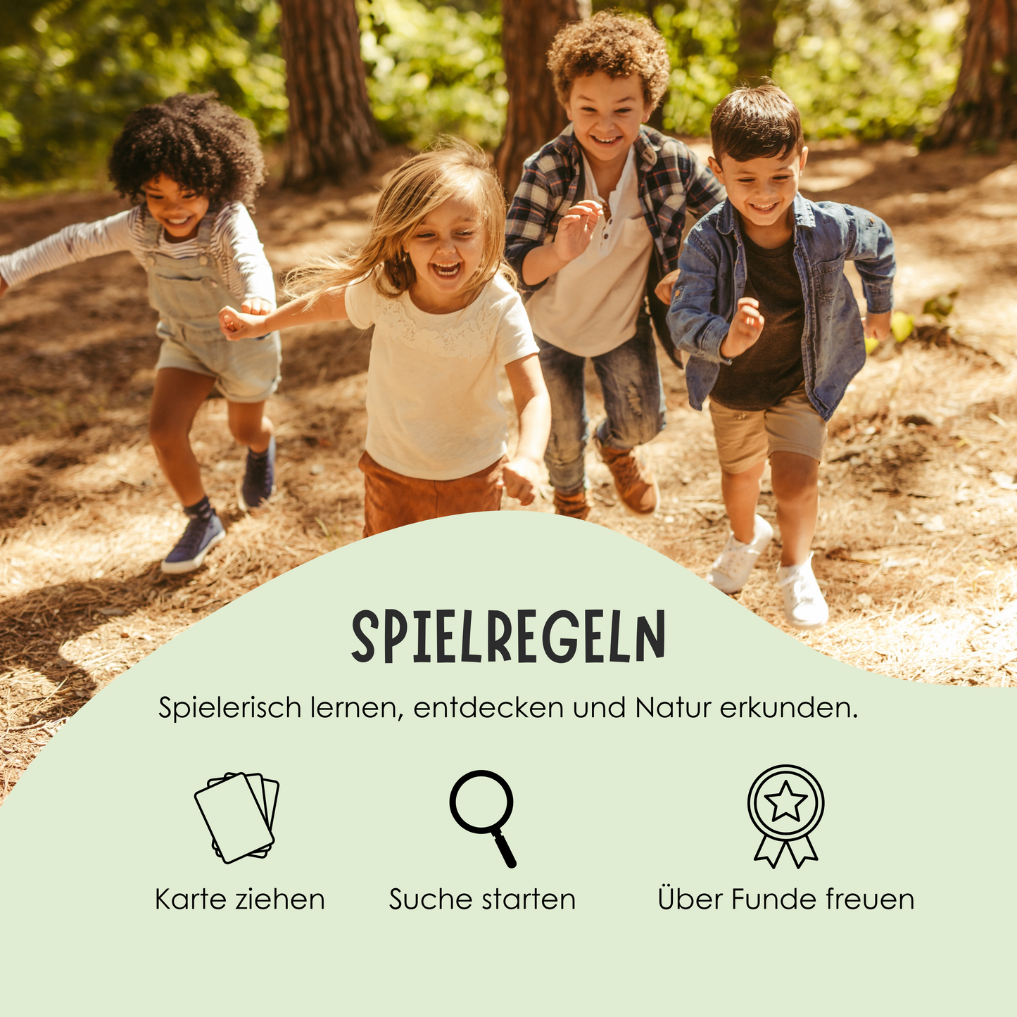 50 Entdeckerkarten für Kinder