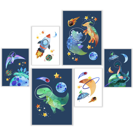 space dinosaurs | picture wall