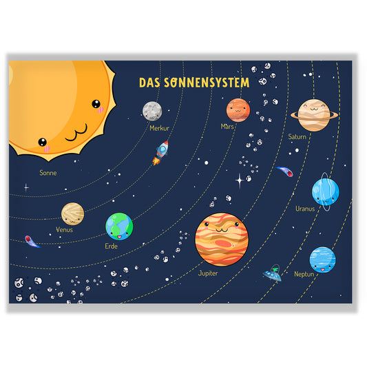 apprentissage amusant | système solaire