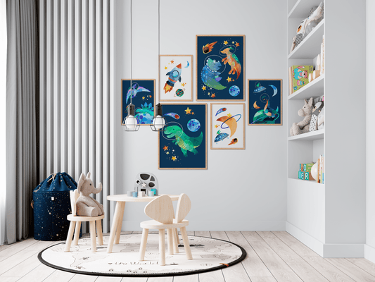 space dinosaurs | picture wall