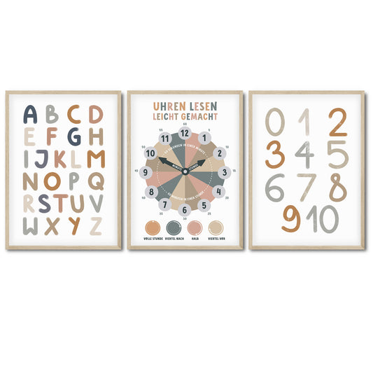 fun learning | Set of 3 | No. 3