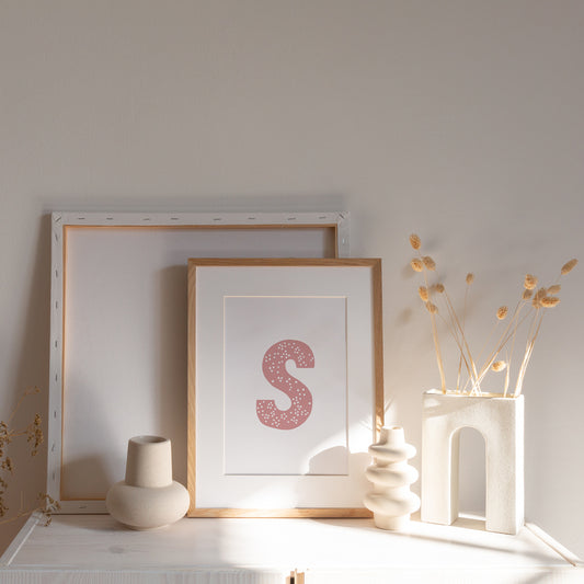 Pink Pastel Dream | Letter | freely selectable