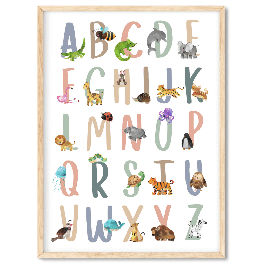 apprentissage amusant | Alphabet des animaux ALL/ANG