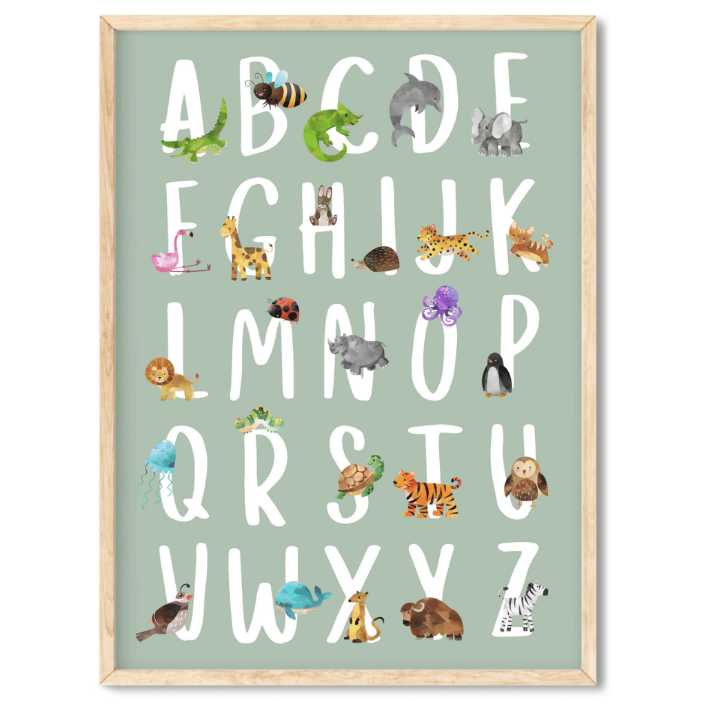 apprentissage amusant | Alphabet des animaux ALL/ANG